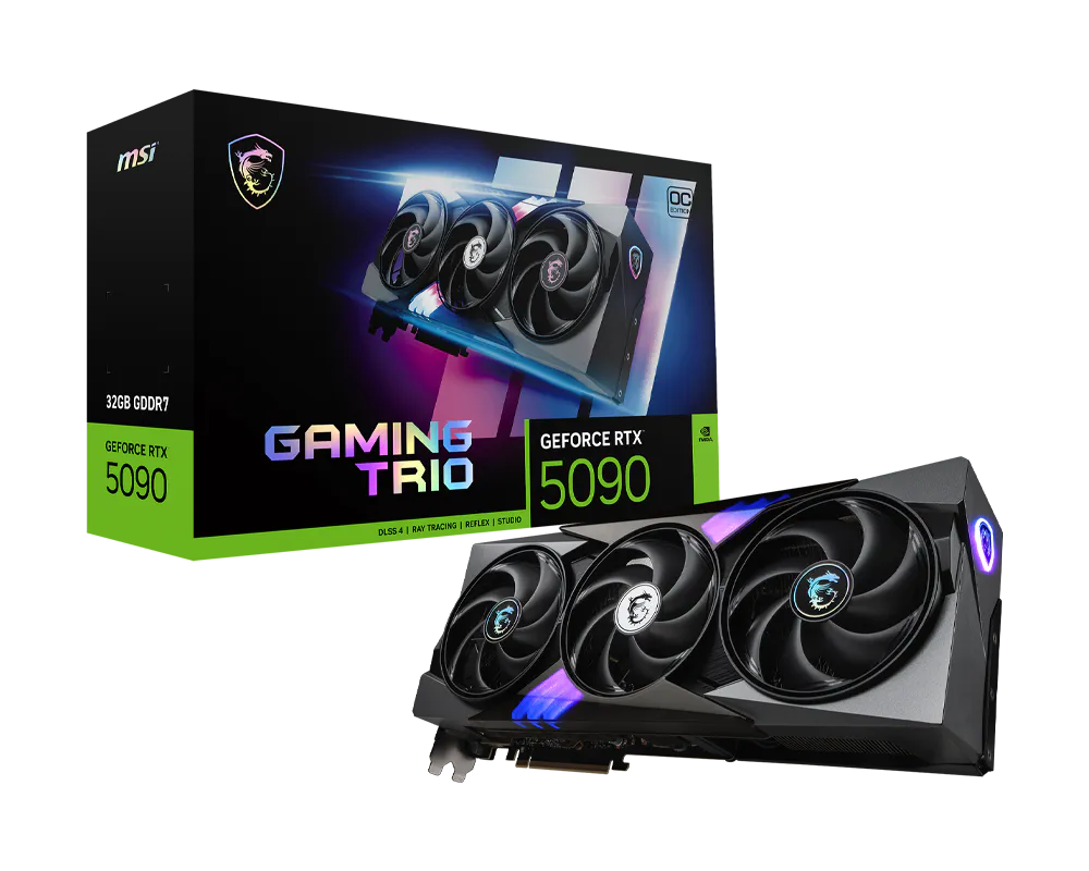Carte Graphique MSI GeForce RTX 5090 32G GAMING TRIO OC - Image 1